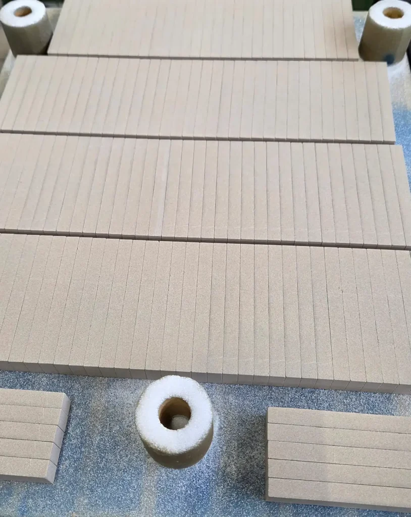 lime abravise a legante vetrificato