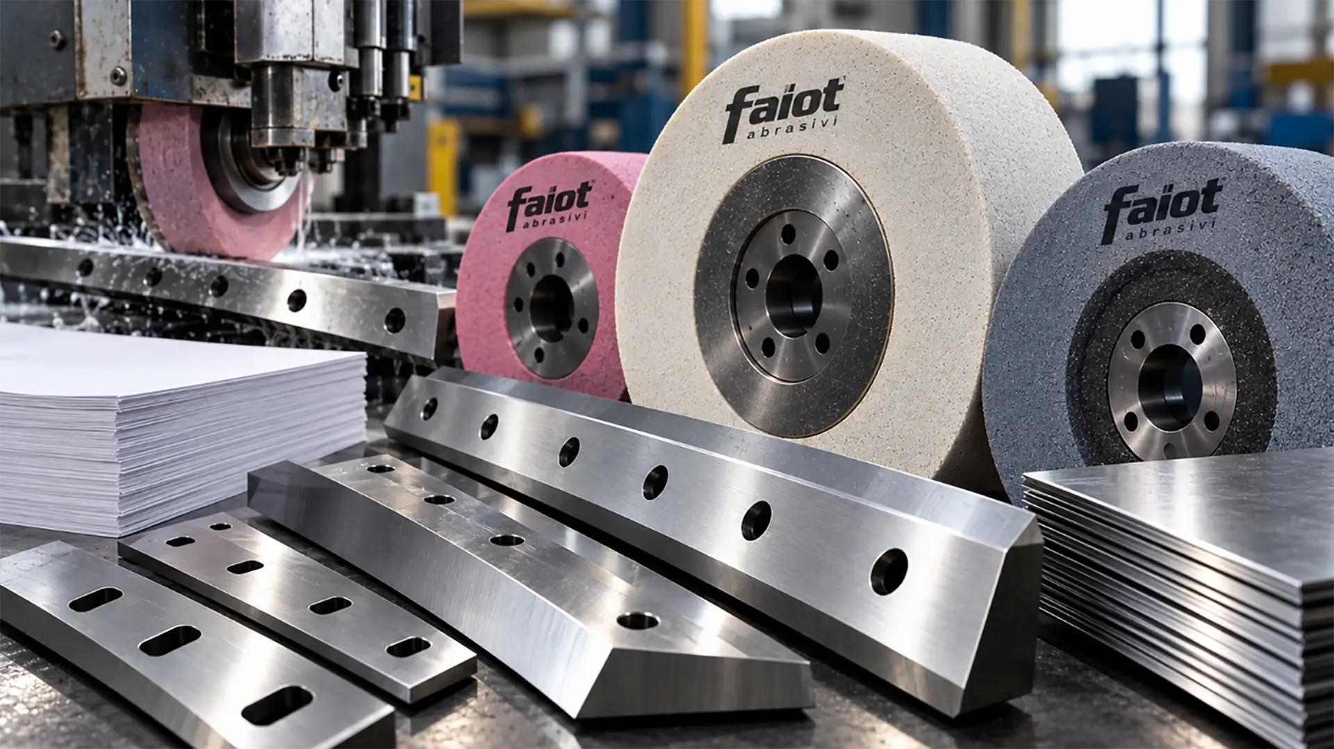 Mole per affilatura lame industriali
